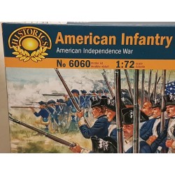 American Infantry Indipendence War Figures 1/72 N°6060 Italeri Soldatini