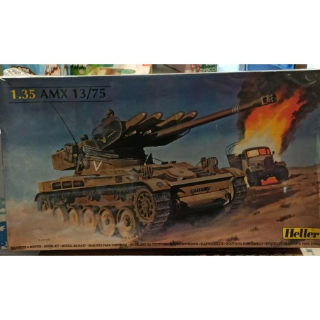 AMX  13/75 Plastic Model Kit 1/35 Cod 81122 Heller