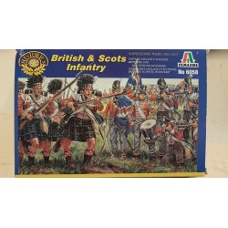 British & Scots Infantry Figures 48 Soldiers 1/72  N°6058  Italeri Soldatini