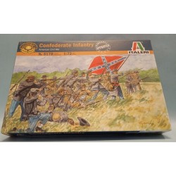 Confederate Infantry Soldatini Soldiers N°6178 Scala 1/72 Italeri