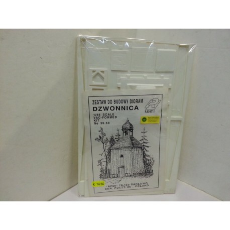 Diorama Rovine Dzvonnika  Plastica Scala 1/35 Art 3530 Doc Models