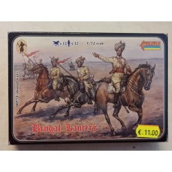 Bengal Lancers 12 Soldiers  1/72 Art 0057 Strelets Soldatini 