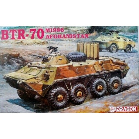 BTR 70 M1986 Afghanistan 1:35 Dragon Model Kit - Military Model