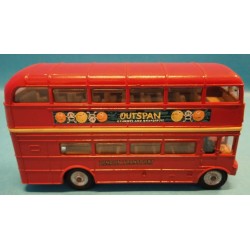 Bus a Due piani Rosso Outspan Die Cast Metal Scala 1/50 Corgi Toys Classic