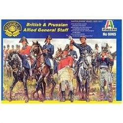 British & Prussian Staff - Napoleonic Wars Figures 1/72 N°6065 Italeri Soldatini