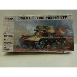 CZOLG LEKKI DWUWIEZOWY 7 TP ATGWs Plastic Model Kit MIRAGE 1/72 N°72602