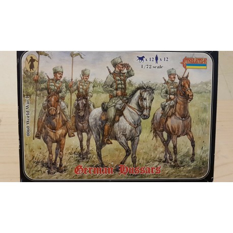 German Hussars World War I Figures 12 Soldiers 1/72  N°0060  Strelets R