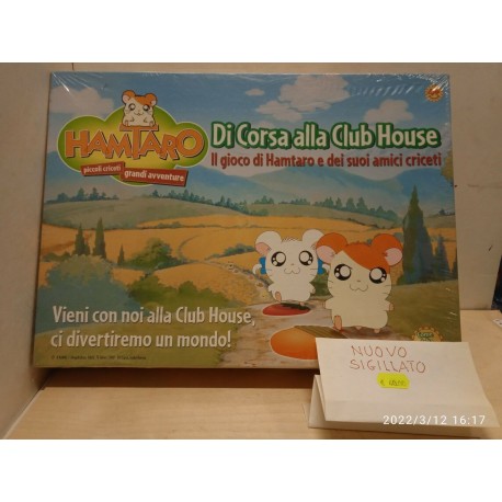 Hamtaro Di corsa alla Club House - Gioco da Tavolo - RTI Vintage