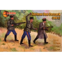 German Don Cossaks WW2 - Mars 72113 Plastic figures 1:72 Soldatini