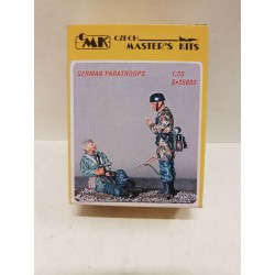 German Paratroops Figures N°2 Resin Soldiers 1/35 CMK S35003