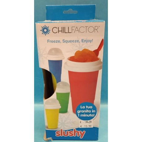 Granita Magica pronta in 1 minuto Chillfactor Slushi