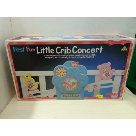 Little Crib Concert First Fun Tomy Vintage 