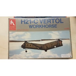 H21 C Vertol Workhorse Plastic Model Kit Hobby Craft 1/72 N°HC2302