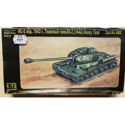 NCY IS2 O6P 1943 Heavy Tank Model Plastic Kit 1/72 N°002 Russian WWII