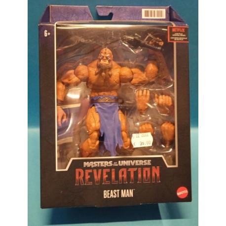 Masters of the  Universe Revelation Beast Man  Action figure Mattel