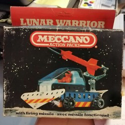 MECCANO - ACTION PACKS - Lunar Warrior - Made in France -VINTAGE -0-86200