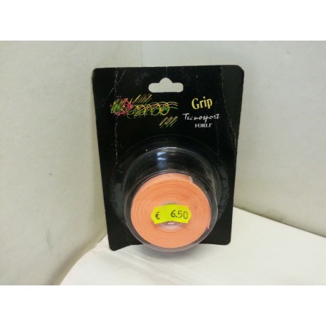 Nastro Grip Arancione per racchette da Tennis Tecnosport Vintage