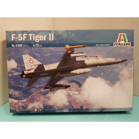 F5F Tiger II US Airplane Plastic Model Kit 1/72 Italeri NEW cod.1382