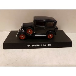 Fiat 508 Balilla 1935 Nero Die Cast Model 1/43