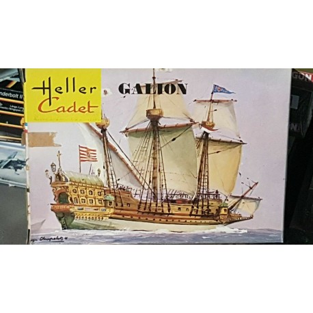 Galion Galeone Storico Kit model plastic Heller Cadet 1/2000 N°063 Nave