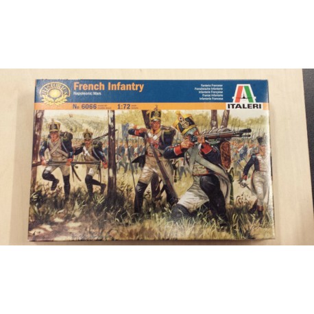 French Infantry Napoleonic War Figures 1/72 Italeri N°6066 Soldatini