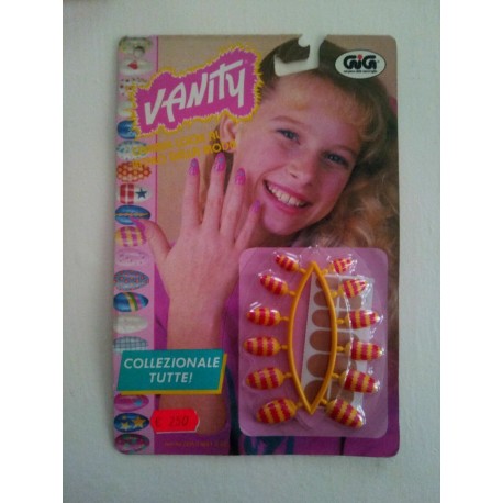 Galoob Vanity Nail Set Righe GiG Vintage