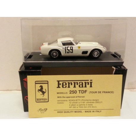 Ferrari 250 TDF Tour de France 427 018 Die Cast Model 1/43 Bang