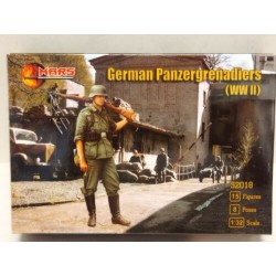 German Panzergrenadiers WW2 - MARS Plastic Figures 1/32 32018 Soldatini