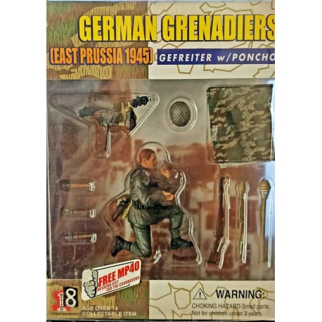 German Grenadiers Gefreiter Prussia 45 Action Figure Soldier 1:18 80005 Dragon