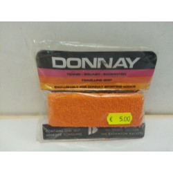  Nastro in spugna Arancione per racchette Towelling Grip Donnay Vintage