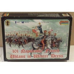 Napoleonic French Uhlans War 24 Figures Soldiers 1/72 Strelets R