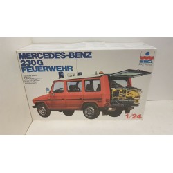 Mercedes Benz 230 G Feuerwehr Model Kit Plastic 1:24  Esci N°3023