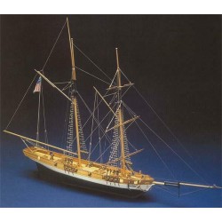 Modellismo navale in legno 1812 Baltimore Schooner Lynx - in legno