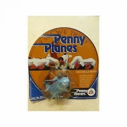 Penny Planes - Azzurro - giro della Morte  - Supervelocissimo Retrocarica - 6 cm