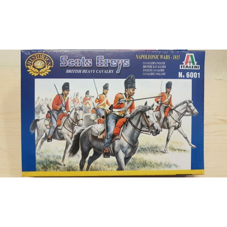 Scots Greys British Heavy Cavalry Figures 1/72  N°6001 Italeri Soldatini