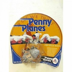 Penny Planes - Grigio con Stelle - giro della Morte  - Supervelocissimo Retrocar