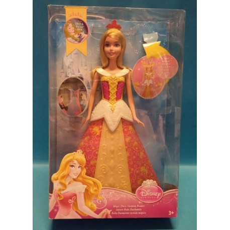 Principessa Aurora con Vestito Magico Bambole Dolls  Disney Mattel