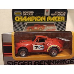 Playwell Porsche Turbo Red 1/32 ca '80 Racer Car (retrocarica) Sole HK