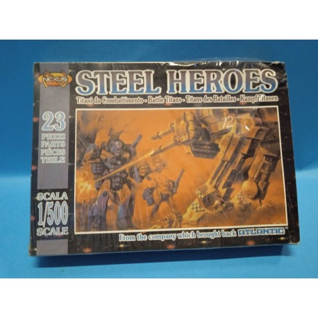 Steel Heroes Titani da Combattimento Soldiers Soldatini 23 pz Scala 1/500 Nexus 