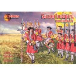 Saxon Infantry GNW - Mars 72035 Plastic figures 1:72 Soldatini