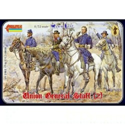 Union General Staff ACW - 0080 Strelets - Plastic figures 1/72 Soldatini