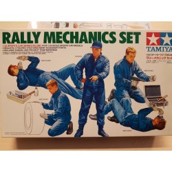 Rally Mechanics Set Tamiya Figures Kit 1:24 N°24266