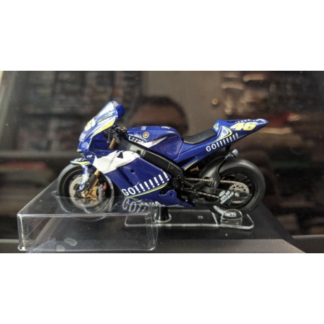 Yamaha YZRM1 GO!!!!!! - 46 Valentino Rossi - Bike Die cast metal 1:22 Italeri