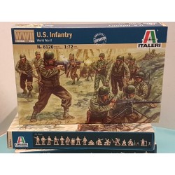 US Infantry WWII Figures Soldiers  1/72 N°6120