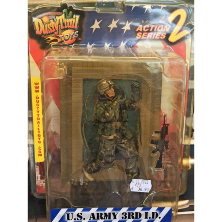 US Army 3RD ID Action Series 2 Action Figure Dusty Trail Toys