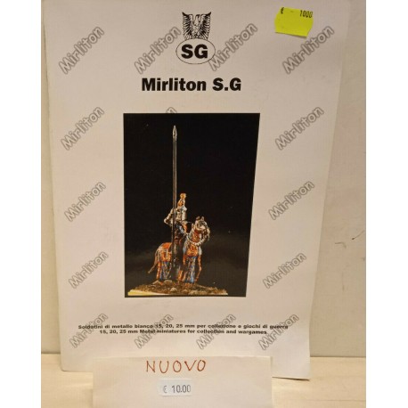 Catalogo Mirliton S.G. Soldatini Collection  Nuovo Vintage