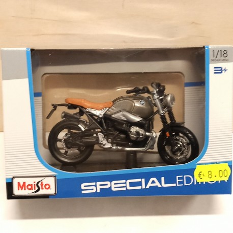 BMW R NineT Scrambler - 1:18 die cast - Bike - Maisto