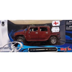 Hummer Sut Concept 2001 - Die Cast Metal Model Maisto 1:27 (Red Metal)