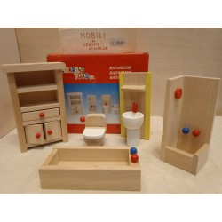 Mobili in Legno Arredo Bagno Charles Toys Vintage