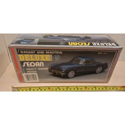 Delux Sedan Voiture in Latta Friction With sound effect Powered Vintage